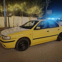 للبيع سمند رقم الماني تحويل مكفول وهيئه وغرامات  مصفره موديل 2009 السع...