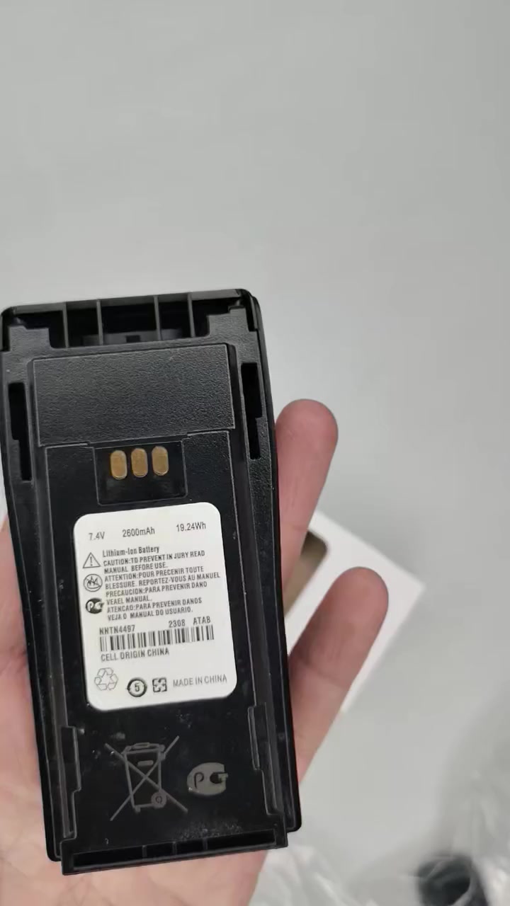 🚨 وصل حديثًا – كمية محدودة!
بطارية Motorola NNTN4497 الأصلية البديلة لأجهزة اللاسلكي من موتورولا، أداء قوي وثبات عالي للعمل الميداني والاتصالات المستمرة.
🔋 المواصفات:
• نوع البطارية: ليثيوم أيون (Li-ion)
• الجهد: 7.4 فولت
• السعة: 2600mAh
• متوافقة مع عدة أجهزة مثل: CP200d وDEP450 وPR400 وEP450 وغيرها.
📦 متوفر حاليًا:
أيتم كامل – 20 قطعة فقط (كمية محدودة)
لا تفوّت الفرصة… احجز قبل نفاد الكمية! 🔥
📩 للحجز والاستفسار عبر التليجرام:
https://t.me/dor_5⁠�


**إذا كنت صاحب هذا الإعلان وتريد حذفه لأي سبب، رجاءا أرسل رسالة إلى الدعم الفني**