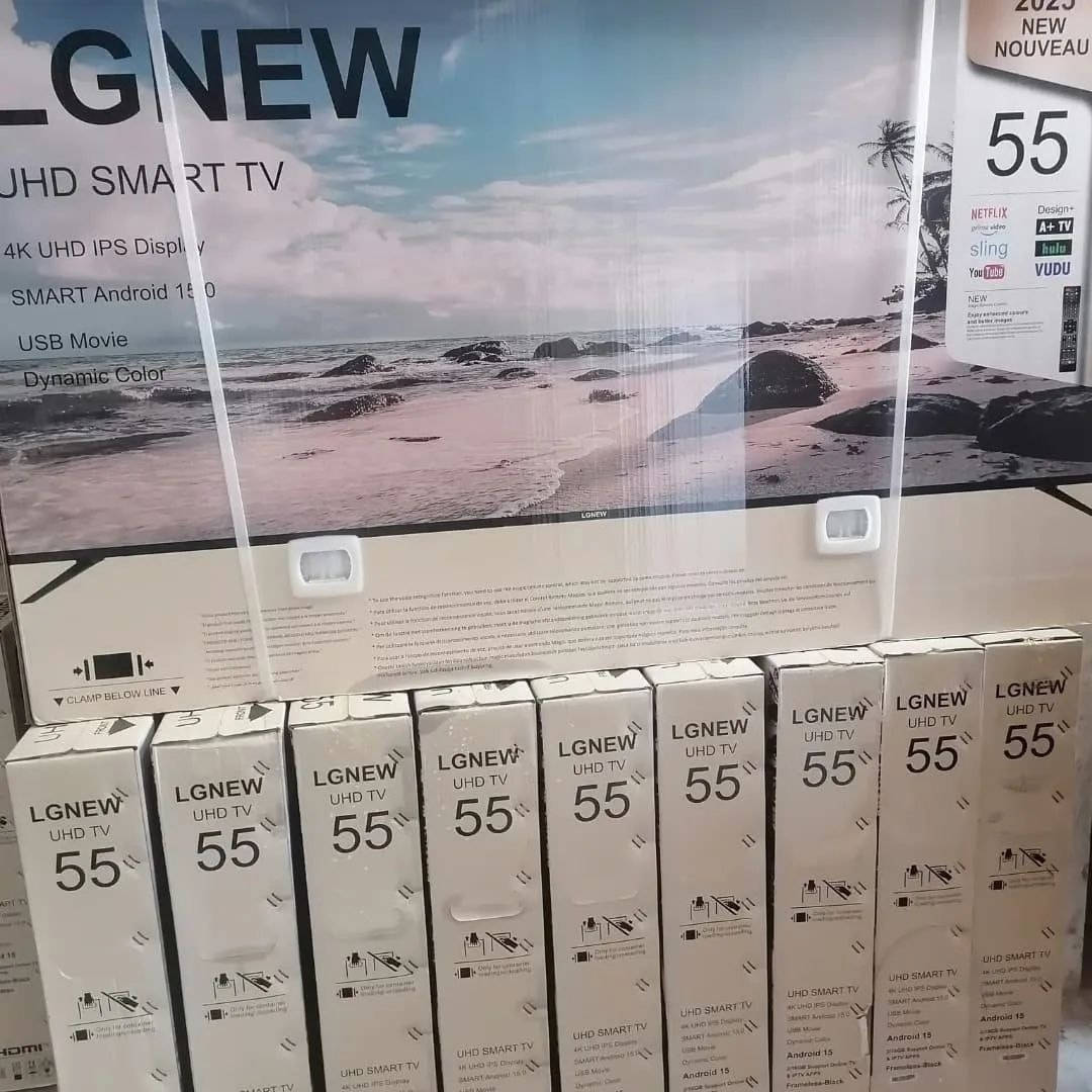 شاشات LG فول انترنيت ناطق ماوس
تخفيضات .. تخفيضات . فقط بسعر 119 الف
شاشة سمارت انترنيت حجم 32 بدون اطار 4k حقيقي
توفرت لدينا فقط شاشة حجم 100 العملاقة جدا
احجز الان شاشتك المفضلة والتوصيل 🚛 🏠
للمنزل والدفع بعد الفحص والاستلام 
***********
مع ضمان حقيقي يصل الى ثلاث سنوات وخدمات هندسية مابعد البيع مجانية
متوفر جميع الشاشات شركات معتمدة وشرط استلام وصل الضمان من المندوب مع المنتج
حجم 32 دقة 4k سمارت فول نت اندرويد 119 الف 
حجم 43 دقة 4k سمارت فول نت اندرويد 190 الف
حجم 50 دقة 4k سمارت فول نت اندرويد 270 الف
حجم 55 دقة 4k سمارت فول نت اندرويد 310 الف
حجم 65 دقة 4k سمارت فول نت اندرويد 445 الف
حجم 70 دقة 4k سمارت فول نت اندرويد 520 الف
حجم 75 دقة 4k سمارت فول نت اندرويد 610 الف
حجم 85 دقة 4k سمارت فول نت اندرويد 840 الف
حجم 100 دقة 4k سمارت فول نت بمليون و550 الف
مواصفات الشاشات 
سمارت فول انترنيت نظام اندرويد آخر اصدار 
نظام واي فاي , تكنيك مباشرة على شبكة الانترنيت , 
تحميل كافة التطبيقات الذكية ( الفيس بوك , يوتيوب , انستعرام , تيك توك... الخ ) 
فتح كافة تطبيقات القنوات المشفرة (سينمانا , شاهد نت , نتفلكس .... وجميع التطبيقات الاخرى )
العنوان بغداد الكرادة تقاطع المسبح شارع المسرح الوطني
للحجز والاستفسار مراسلة الصفحة او الاتصال
***********
