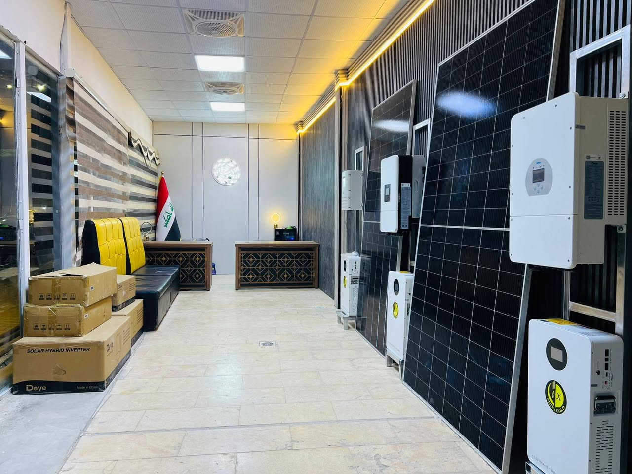 ✨ بسم الله الرحمن الرحيم ✨
🎉 تم بحمد الله افتتاح مكتب 🎉
☀️ الوهج الساطع للطاقة الشمسية ☀️
🔋 لتجهيز وتركيب منظومات الطاقة الشمسية
(ألواح – بطاريات – إنفيرترات – حلول متكاملة)
📍 العنوان:
شارع العلوة – مقابل صورة الصدرين
مجاور مول الركن البغدادي
📞 للتواصل:
📱 ***********
👤: ***********
👤
💡 نوفر أفضل الحلول لتوفير الكهرباء بأحدث التقنيات وبأسعار مناسبة
🌞 طاقة نظيفة... مستقبل أفضل 🌞
