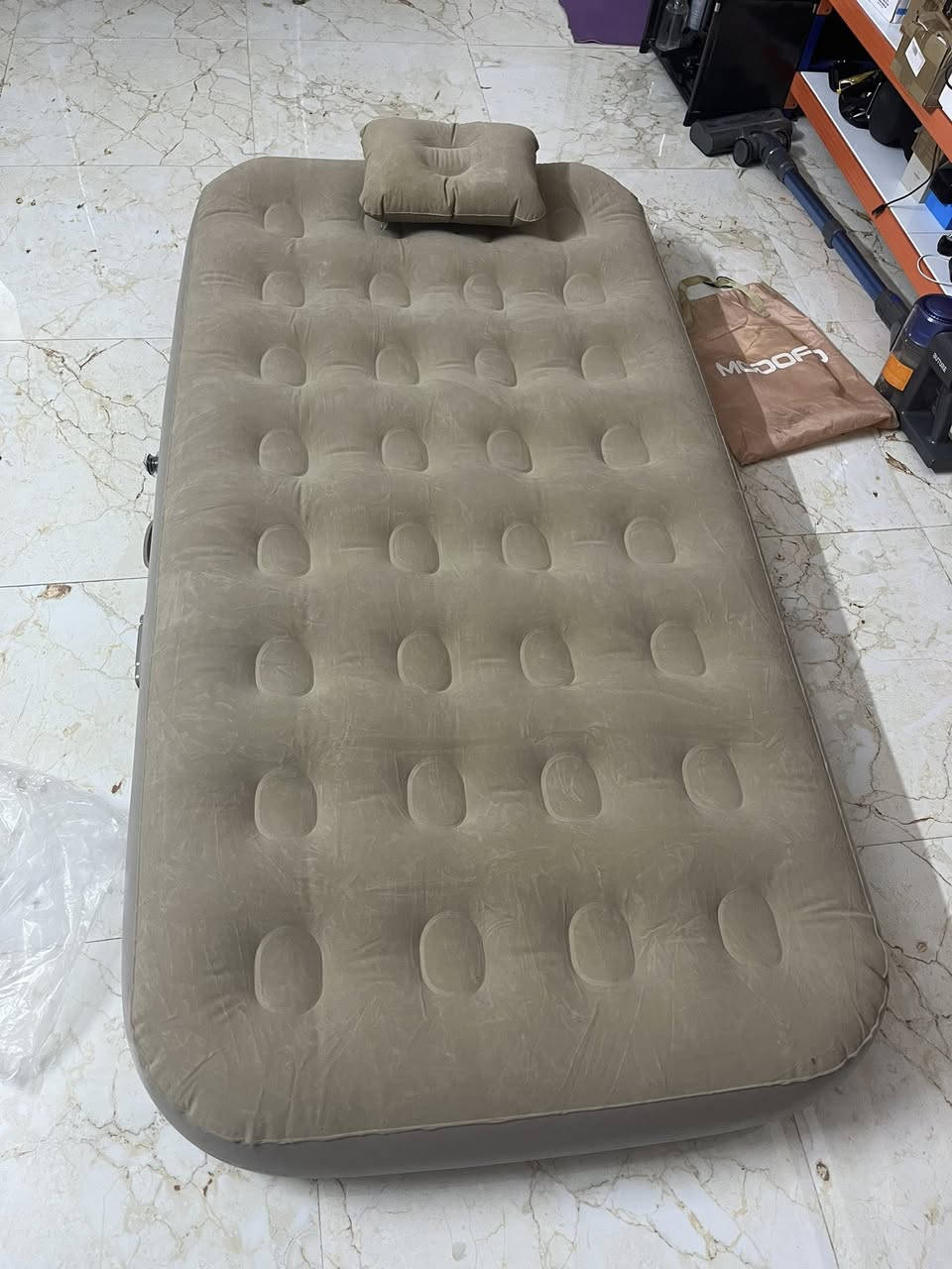 فراش نفخ ابو النفر وياة ماطور هوة شحن 
السعر جداً مناسب اكتب تم يوصلك السعر 
توصيل جميع المحافظات 5


**إذا كنت صاحب هذا الإعلان وتريد حذفه لأي سبب، رجاءا أرسل رسالة إلى الدعم الفني**