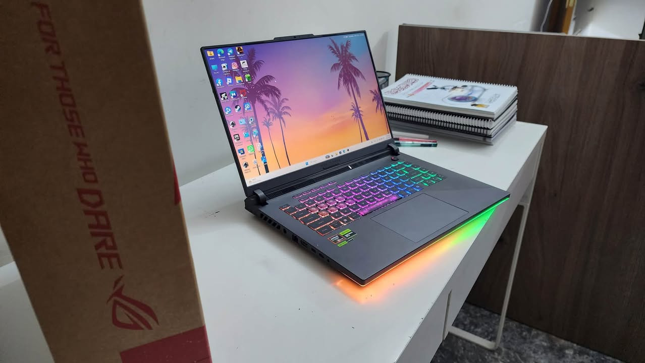 ASUS rog strix g 16 

Amd reyzon 9 8940 HX

RTX 5070 8gb

حجم شاشة 16

ماخذة قبل 4 ايام من شارع الصناعة مزايا بغداد جديد مع ( وصل الضمان لمدة سنة كاملة ) 

 صحة البطارية 100% 
كأنما تاخذة جديد 

SSD 1 tb 
Ram 16 gb
WUXga 165 hz IPs

2,450,000

بغداد الشعب
***********
