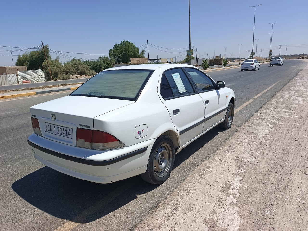 سلام عليكم
سمند للبيع 2011  محدث بجم 2017
🛑بيع مستعجل 🛑  سعر 38 وبيها مجال سعر مال بيع قفل🔒 قفل🔒 قفل🔒 35 سعر نهائي🙅🏻‍♂️ يعني مال جيتك ومال كلشي 🛑
رقم بابل إنكليزي بسمي سنويه لل 2031
            👇🏻المواصفات 👇🏻
1_مشط وجهاز استيرن وصلايب كله جديد شرط ريشه الستيرن
2_بور جديد
3_راديتر الحجم الكبير 3سروات جديد
4_سلف جديد
5_حداديه صار كم شهر شادها بولبرنات فلنجات سايد ابريك كلشي شغال
6_تخم تاير جديد 
7_ تبريد ثلج🥶🥶🧊 بدايه الصيف سويته وغاز اصلي 
8_ شاد لايت زنون اصلي ابو الضمان مايتواجه (ولدن)
9_باتري جديد ماصرله كم شهر 
كير مكينه جاهزه السياره  من كلشي شغل واطلع 
بيها تبريد قطعتين امامي وخلفي ثنينهن دفع قوي كلش نضيفه السياره وجاهزه كلش 
للأستفسار *********** العنوان الديوانية
