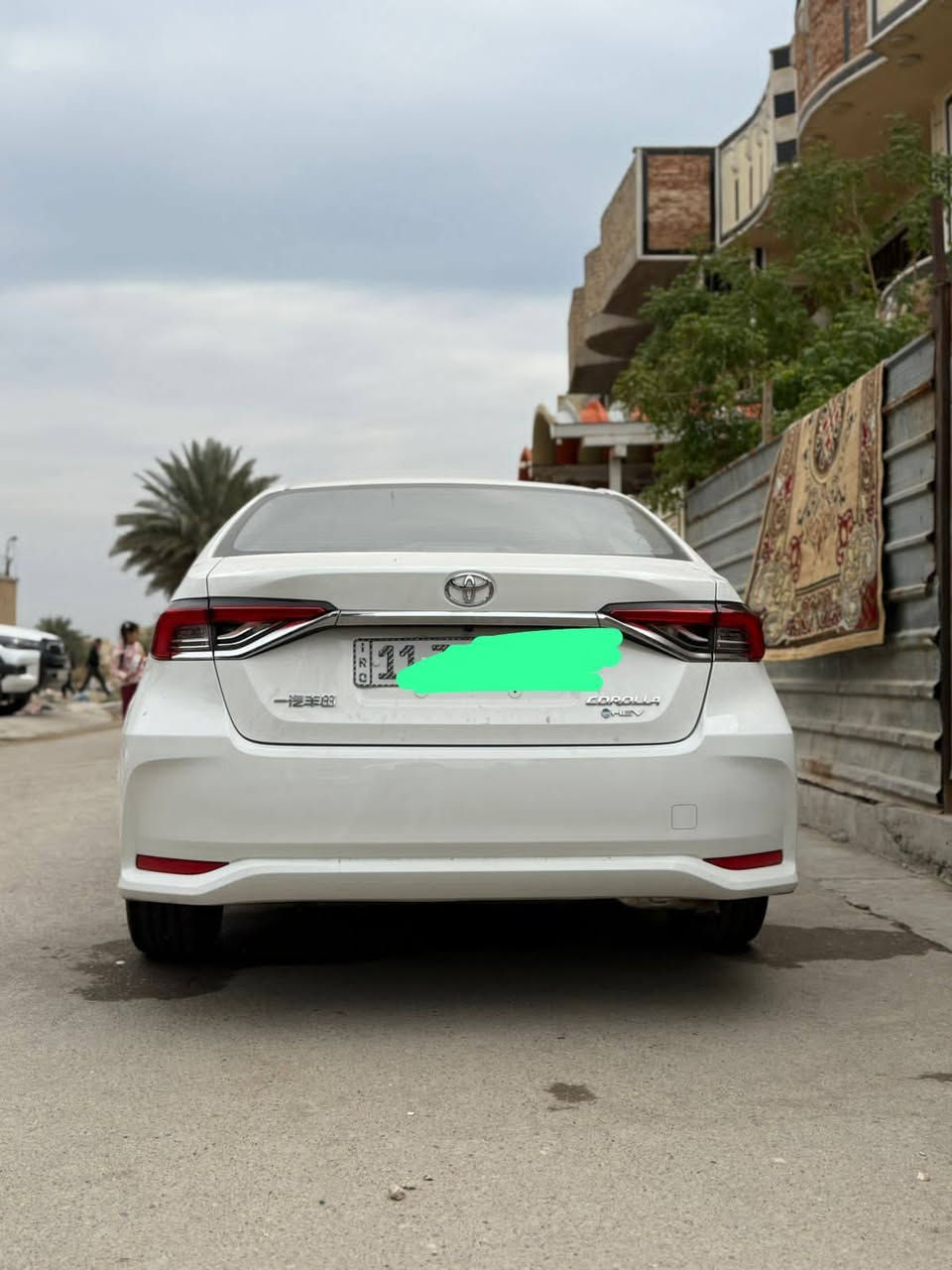 سلام عليكم للبيع كورلا هايبرد 2025تجميع صيني كفاله عامه بيه رصعه بسيطه بل هلال مال جاملغ الخلفي ماشيه 30 الف Km السعر 153 بيه مجال *********** مكان السياره بغداد بسمايه
