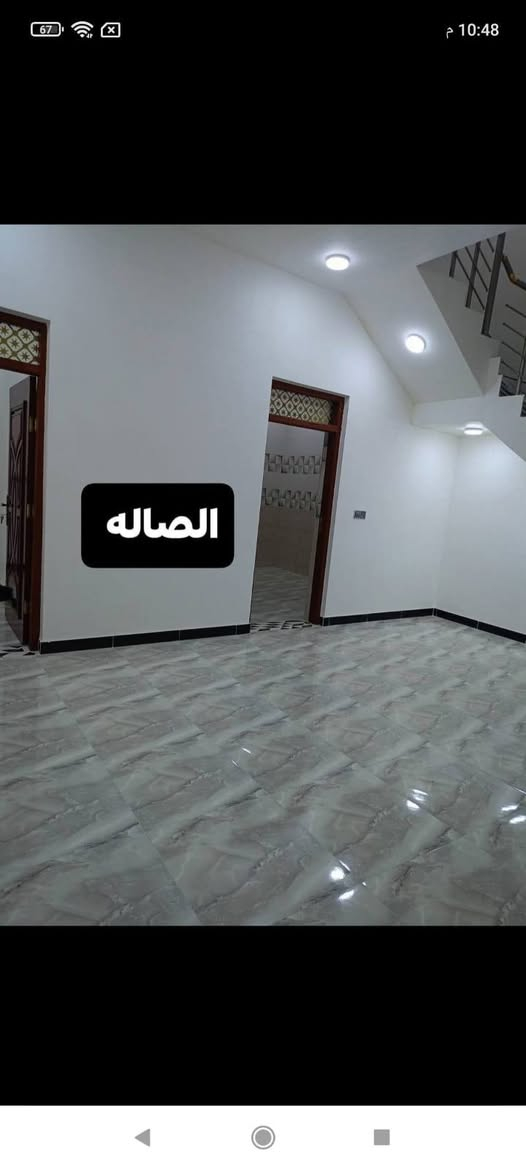 بيت للبيع 100 متر امامي ثالث بيت عن الركن عن شارع 20 الرئيسي قرب المدارس الصينيه الابتدائيه والمتوسطه بيت يبعد عن المدارس 20 متر بناء طابوك كونكريت مسلح بناء جديد غرفه وصاله وديوانيه ومنور وصحيات واستقبال البيت كامل جاهز للسكن طابو صرف ثاني يوم المداور العنوان الكامل  فداء شارع المدارس كافه الخدمات موجوده وسكن موجود السعر 97 رقم الهاتف ***********
