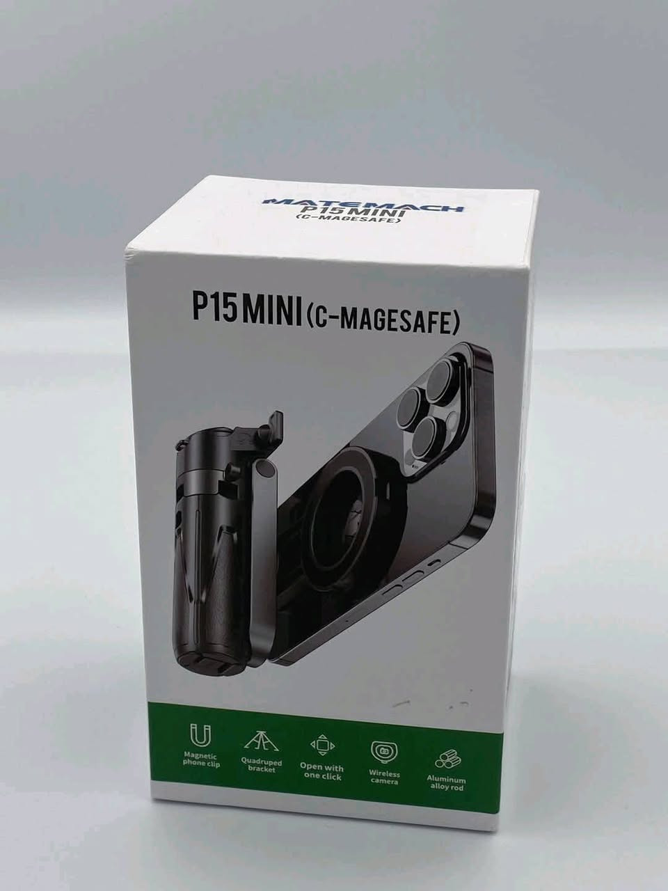 ______________________________
✅- عصا سيلفي مغناطيسية بلوتوث تلسكوبية متعددة الوظائف حامل هاتف ثلاثي القوائم حامل إطلاق النار لهاتف iPhone Magsafe Suporte Mount


**إذا كنت صاحب هذا الإعلان وتريد حذفه لأي سبب، رجاءا أرسل رسالة إلى الدعم الفني**