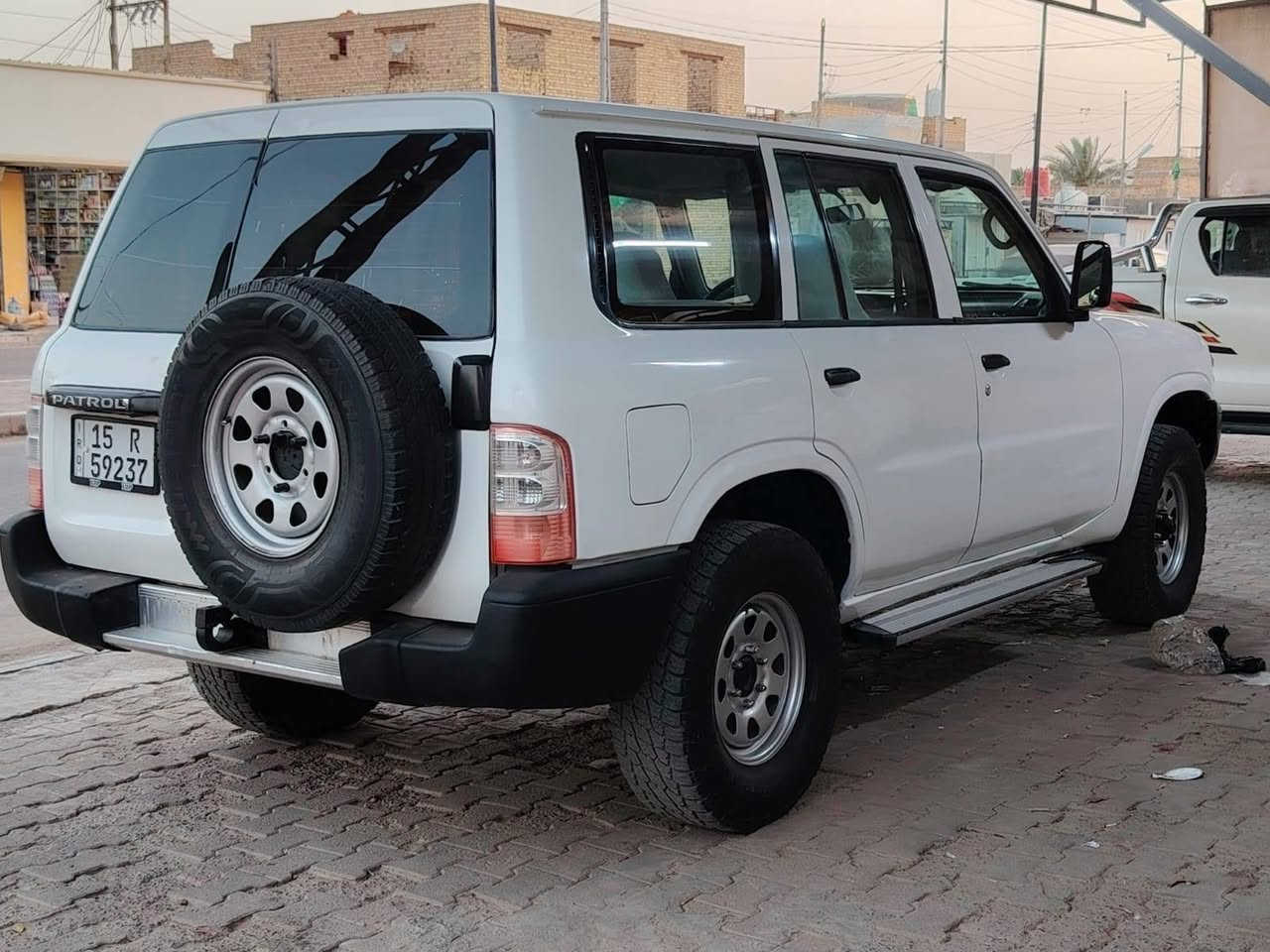 نيسان باترول 2003 للبيع
سنوية لل 2030
سياره جاهز اي نقص ما بيهه منظومة غاز 100 لتر
حداديه تخم تاير تبريد كلهه شغله 
للستفسار
***********
السعر 115$
