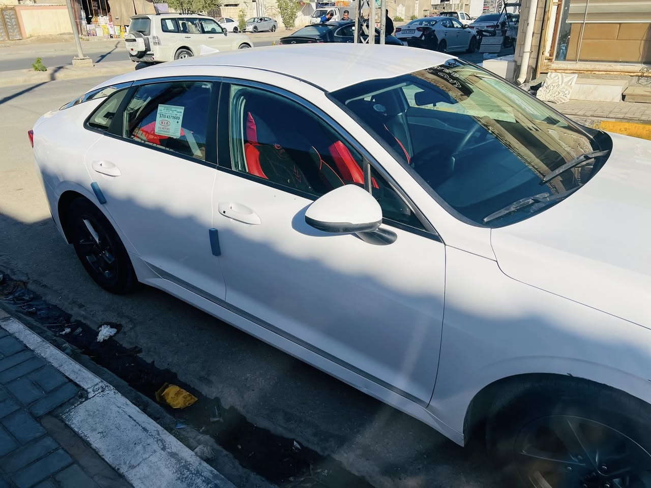 السلام عليكم (كي فايف)موديل  ٢٠٢٣ أمريكي فول عدا الفتحه
الضرر-جاملا 
المواصفات-بصمه سايده بريك بصمه رادار امامي خلفي جانبي 
شاشه مع كامرا خلفيه دواره فول تحكمات استيرن جهتين حجر  بيئه بلادي رادار بلادي رقم قادسيه وكاله عامه من المعوق أم الباركود (السماوه-مركز المدينه)للاستفسار ***********
