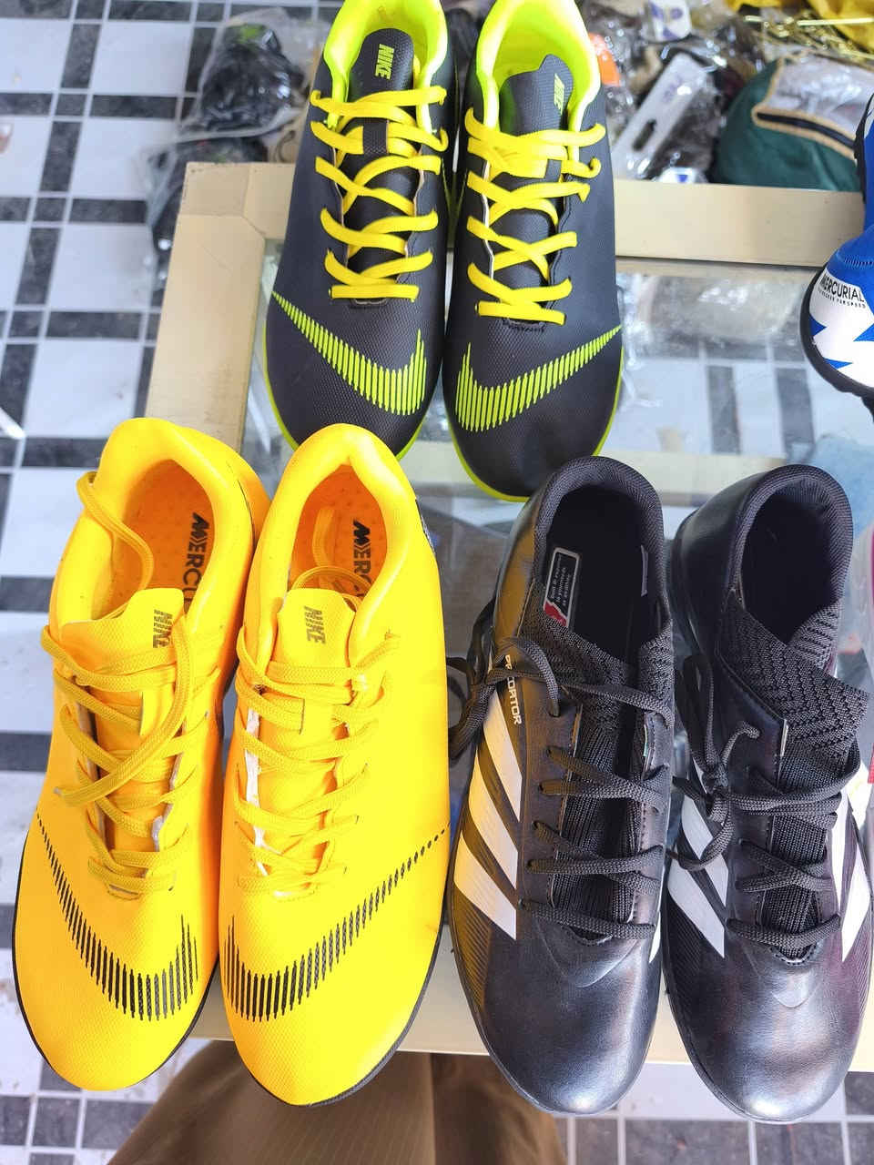 يعلن مجمع الفخامة للزي العربي والألبسة الجاهزة عن توفر تجهيزات رياضية متكاملة.
دريس شورت 

دريس اصلي نسخة مشجع 

أحذية رياضية أصلية 

جوراب طويل وقصير 

كرات أصلية

العنوان 

القطاع الزراعي خلف ماركت الأمير تحت قاعة الحديد 

مجاور صيدلية حسنين حامد شرقي


**إذا كنت صاحب هذا الإعلان وتريد حذفه لأي سبب، رجاءا أرسل رسالة إلى الدعم الفني**