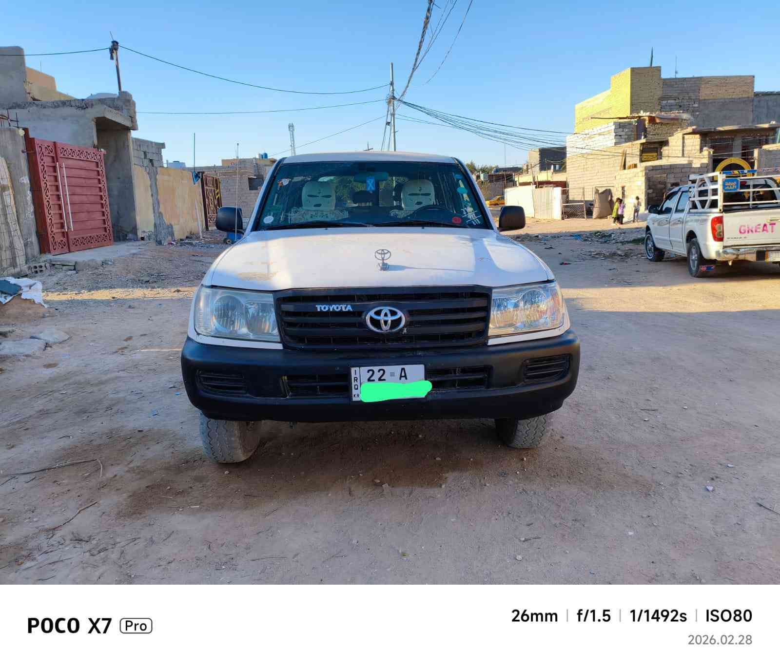 سلام عليكم للبيع او مراوس بسعر اقل لانكروز مG2003 سياره مصبوغه عام اثار متجيه بجم كبس برغي ممفتوح بيه مكينه جديده توني مجفته مكفوله  لوكير اكسنات فورويل مكفولات مكاني كربلاء سياره بسمي تريد تحويل تريد وكاله رقم اربيل سنويه لل2030 شرط دكه حاسبه اصولي سعر 127وبيه مجال للاستفسار *********** ///***********
