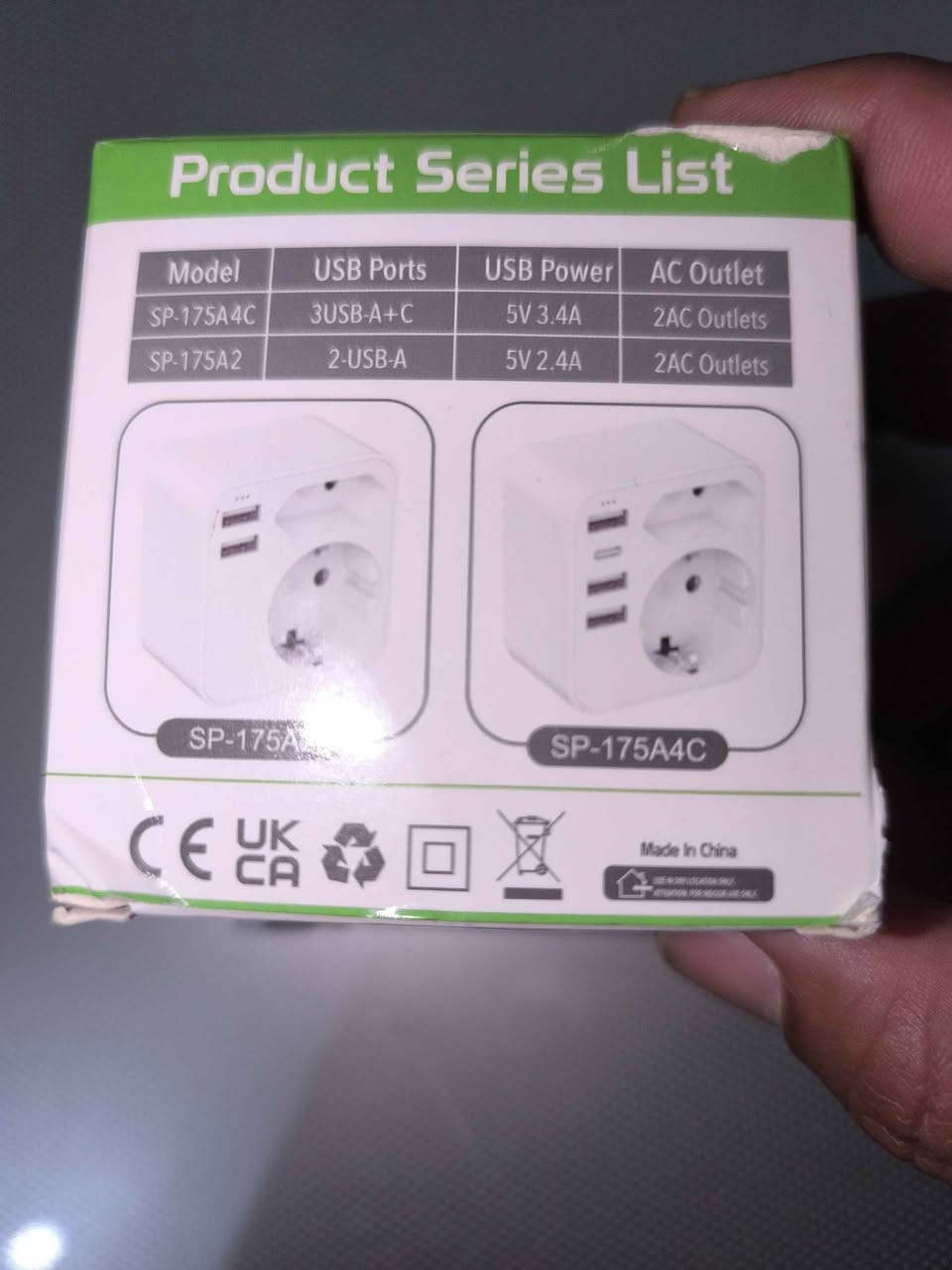 4USB Travel Adapter – شتێکی زۆر بەسوود بۆ ماڵ و گەشت
ئەم ئەداپتەرە دەرفەت دەدات ٥ ئامێر لە یەک کاتدا چارج بکەیت.
باشترین هەڵبژاردەیە بۆ مۆبایل، تابلێت، لاپتۆپ و ئامێرەکانی تر.
✅ ٤ پۆرتی USB + 1 Type-C
✅ سوکەتێکی کارەبا بۆ پلەگ
✅ Smart IC شارژ – شارژی خێرا
✅ پاراستنی ئاگر و کورتەکارەبا
✅ Child Lock بۆ پاراستنی منداڵان
✅ قەبارەی بچووک – گونجاو بۆ گەشت
📱 دەتوانیت لە یەک کاتدا:
مۆبایل + تابلێت + لاپتۆپ + ئامێری تر چارج بکەیت.
💡 گونجاوە بۆ:
ماڵ | ئۆفیس | گەشت | هۆتێل أربيل, العراق


**إذا كنت صاحب هذا الإعلان وتريد حذفه لأي سبب، رجاءا أرسل رسالة إلى الدعم الفني**