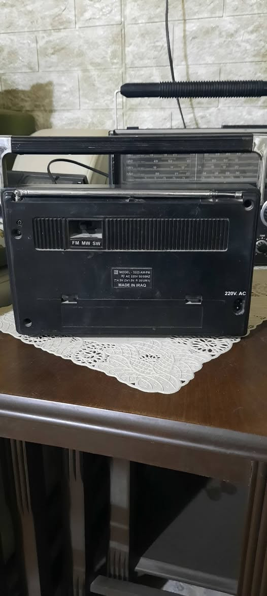 السلام عليكم وصيام مقبول..
٣موجات fm راديو قيثارة فخر الصناعة الوطنية شغال السعر ٣٠ النهائي مع التوصيل للحجز والفيديو ادخل الخاص.


**إذا كنت صاحب هذا الإعلان وتريد حذفه لأي سبب، رجاءا أرسل رسالة إلى الدعم الفني**