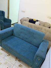 طقم ثلاث قطع • كنب