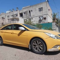هيونداي سوناتا • سوناتا 2013 • سيارة صفراء • سوناتا وارد أمريكي • هيون...