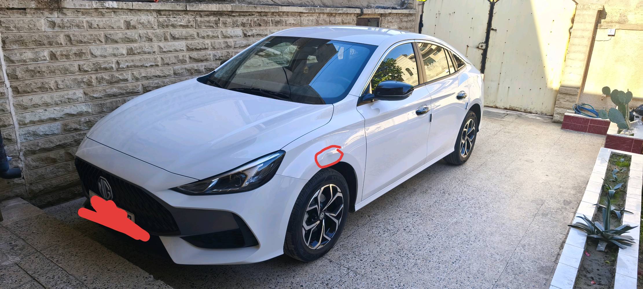 mg gt كير عادي ماشية ٤٥٠٠ كم رقم دهوك ب أسمي بيها رصعتين بالحامغ وبالدعامية مكاني موصل 