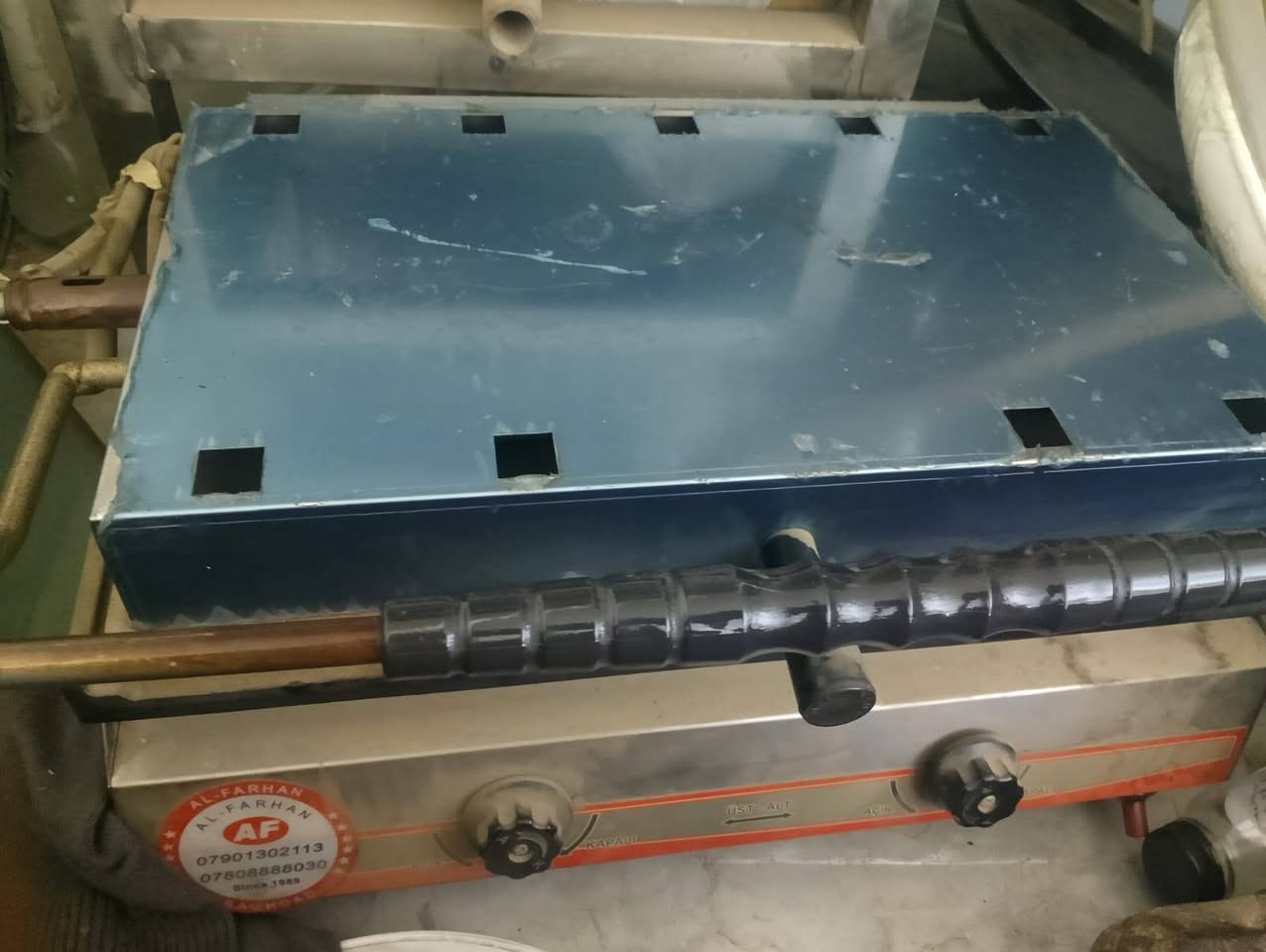 كابسه صاج جديده ممشتغله ابد  القياس 50 في 30
السعر 125
العنوان حي القاهره
***********
