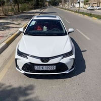 كورلا هايبرد 2025 مستخدم كشن كهربائي  بلادي ماشية 13000 قابل للزيادة ا...