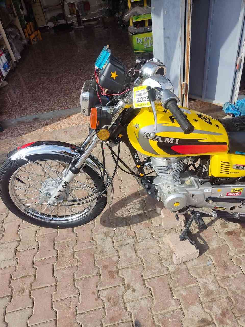 دراجه نامي 2025 لوك كل عيب مابيه حيل نضيفه سعره 630 الشراي يخابر اويدلل او مراوسه ابكيفك ***********
