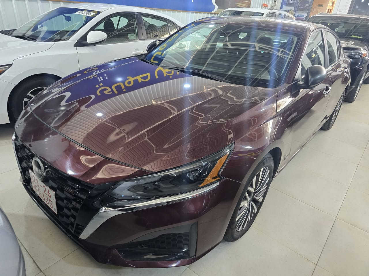 NISSAN ALTIMA   SV  2025
السعر  150 $
اللون عنابي
حادثها كما موضح بالمنشور
صبغ جاملغ وبونيد فقط
ايرباكهاا سستم
الشاصي والدواخل مكفوله من الحادث
المواصفات الفئة ال SV 
حساس ضغط هواء الاطارات
رادار امامي + رادار جانبي + توقف ذاتي
شاشه لمس 
كشن شامو
شاشة ذكية + مخرج usb عدد 2 + مخرن taypC 
عداد المسافة :- 17 الف ميل فقط
لايت زينون + ليد نهاري 
 كشن السائق كهرباء
كاتي تترقم شمالي
 + بصمة تشغيل + تشغيل عن بعد
العنوان كركوك
رقم الهاتف :-  ***********
