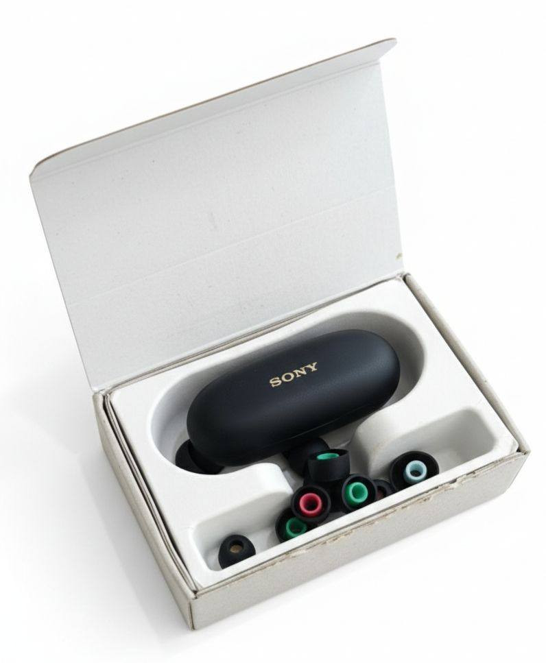 للبيع سماعة Sony WF-1000XM5 مستعملة بحالة نظيفة جدًا ومعها جميع الملحقات 
وياها مخدات أذن اصلية إضافية
وياها أغطية حماية ملونة للسماعة
مع حافظة أصلية
بيها مشكلة بسيطة في الاتصال عبر البلوتوث ما عرفت اسويها لكن السماعتين تعمل بشكل طبيعي عند الاستخدام
السعر 150
للتواصل والاستفسار الرجاء مراسلتي على الخاص


**إذا كنت صاحب هذا الإعلان وتريد حذفه لأي سبب، رجاءا أرسل رسالة إلى الدعم الفني**