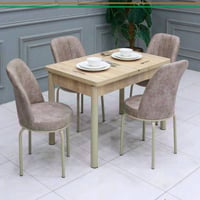 ميز طعام 4 كرسي سلايت تركي    السعر  200الف     توصيل داخل بغداد  10 ا...