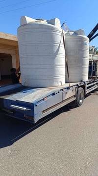 معمل تصفية مياه • ايطالي الصنع • ٢ تانك ٥٠٠٠ل