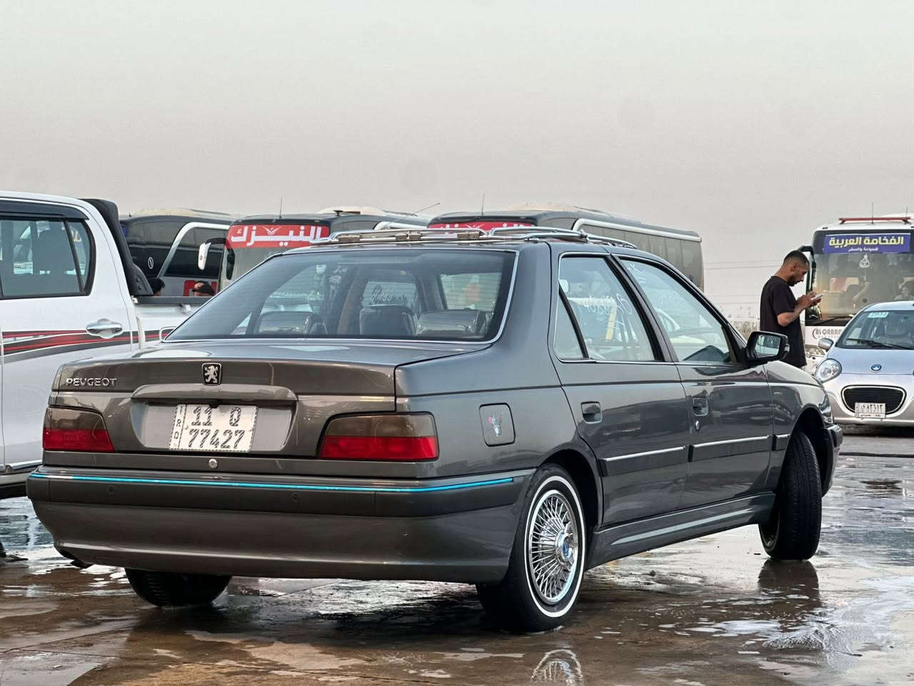 سلام عليكم مكلف بل نشر
بيجو بارص موديل ٢٤ ماشيه ٣٣ مكفوله كفاله عامه من الصبغ والبارد  كامله وجاهزه قبل للشارع دوشمه عام سفاري وكشنات وارضيه وصندوك  كير مكينه تبريد مكفولات  السعر  ب٨١ وبيه مجال

هاتف: ***********
