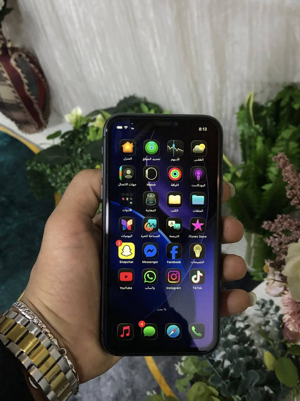 آيفون 11 عادي كامرتين كلش نظيف كدام عيونك شخط مابي ذاكره 64 بطارية 87 جهاز كل جسمة بلادي فيس إيدي شغال للبيع أو مراوس فقط بـ آيفون شراي اتصل ع رقمي ***********
