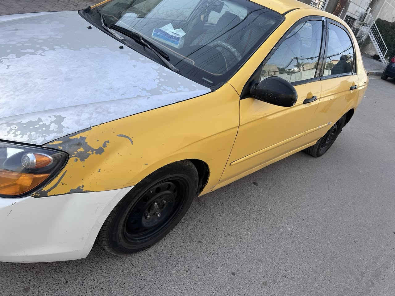 سياره سبكترا موديل 2007 بسمي بيع فقط
تبريد تدفئه منضموت غاز سياره على شوفتكم مصفره هيئه صدر تخم تاير  السعر 60 للاستفسار *********** العنوان ديالى
