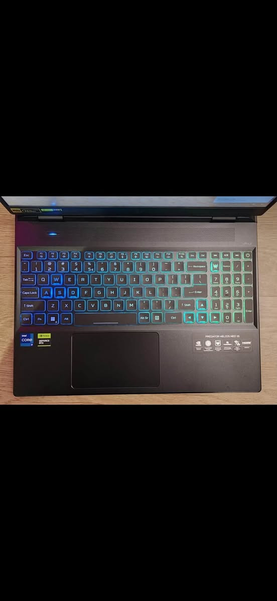 � للبيع: Acer Predator Helios Neo 16 (2023)
💻 Acer Predator Helios Neo 16 – إصدار 2023

✅ شاشة 16 بوصة بنسبة 16:10
✅ تبريد AeroBlade الجيل الخامس مع Liquid Metal
✅ دعم NVIDIA Advanced Optimus
✅ منفذ Thunderbolt 4
✅ HDMI 2.1
✅ مناسب للألعاب، المونتاج، التصميم، والبرمجة.  

حالة الجهاز:

* نظيف جدًا.
* يعمل بكفاءة ممتازة.
* بدون أي مشاكل فنية.
* الاستخدام شخصي.

📦 المرفقات:

* الشاحن الأصلي.
* الكرتون (إذا كان متوفرًا).

💰 السعر:مليون وميه

📍 الموقع: (بغداد)

📞 للتواصل: (***********)
