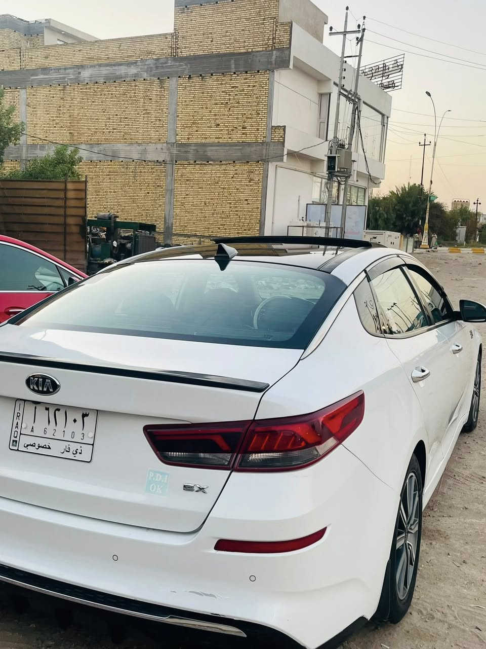 سلام عليكم
اوبتيما 2020 EX فول للاخير 
1600 Turbo
ماشية 73 
سيارة جديدة وجاهزه تخم تاير حدادية تبريد ثلج 
رقم ذي قار معوقين راعيها ولد محامي حاضر للوكالة 
السيارة بيها سرقه باب باب الصدر وباب الخلفي مصبوغ بدون ايرباك 
ملاحضة السيارة تورباينها تعبان بيها عته بالنمرة الاولى فقط 
 السعر :140 وبيها مجال بسيط 

*********** خط 
*********** واتساب
