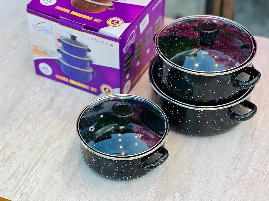 طقم قدور 3 قطع
20 سم، 18 سم، 16 سم 
جدد لون اسود مطلي بالمينا
سعره 18 الف مع التوصيل
للطلب مراسله خاص


**إذا كنت صاحب هذا الإعلان وتريد حذفه لأي سبب، رجاءا أرسل رسالة إلى الدعم الفني**