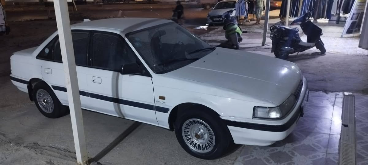 السلام عليكم مازدا موديل 91 للبيع بالديوانيه مكينه جير حداديه تخون تاير جديد بيع  او مراوس العنوان الديوانيه رقم بغداد الدولي سياره ما بيها صبغ لا ضربه قويه ولا تبدين رقم التلفون ***********
