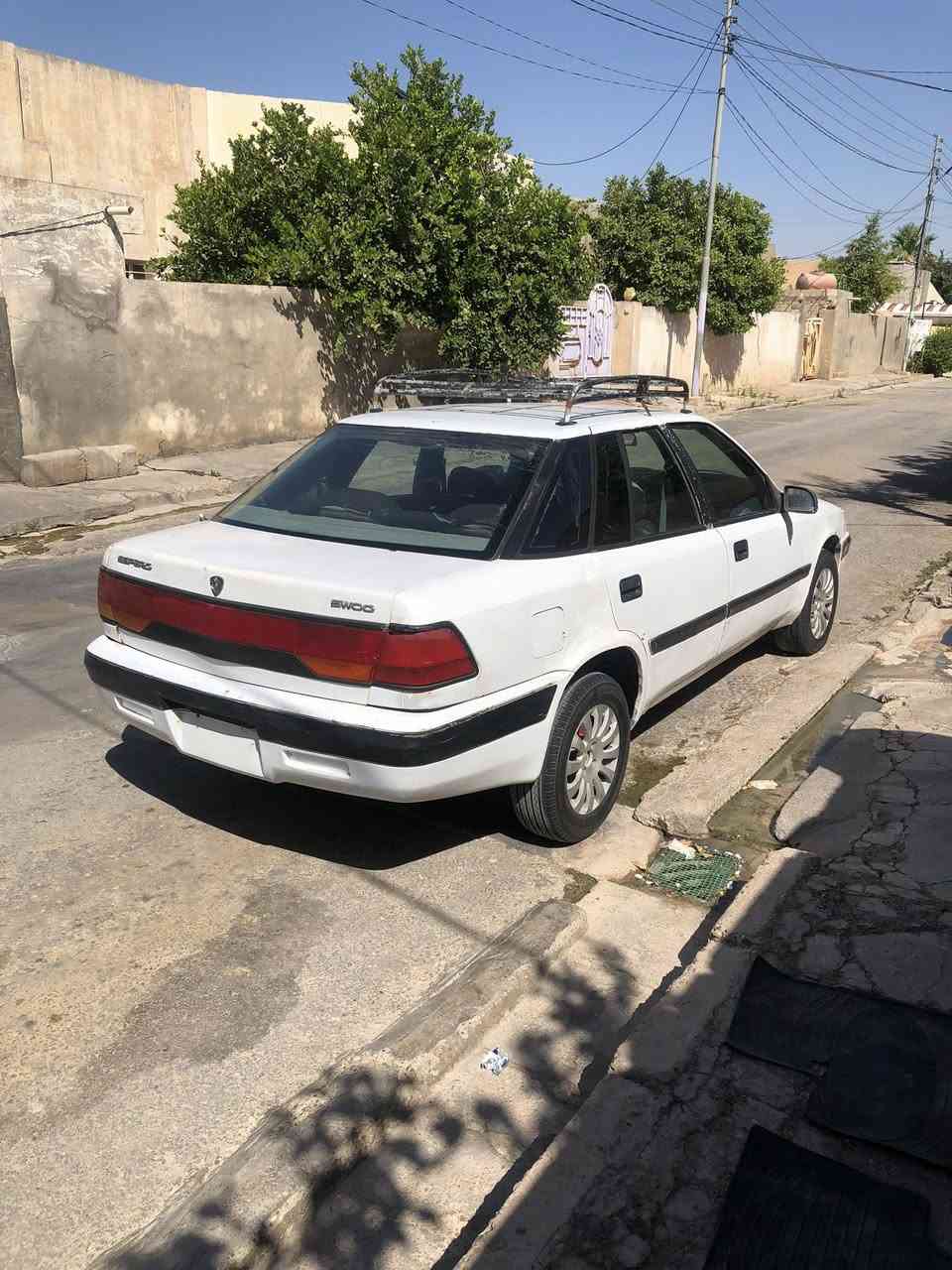 سلام عليكم للبيع دايو اسبرو مديل1994 رقم ديالى الماني مكينه 1600 مسكر كير عادي دواخل نضيفه 
تايرات باتري كهربائيات كلشي كامل بيها سنويه ساقطة 2021 مكاني ديالى خانقين سعر 25 بيها مجال للشراي رقم *********** خاص هم مفتوح. رجاءً اقره المنشور شوف الصور وخابر شرط تاخذ السيارة متصرف عليها غير البانزين والدهن وكود بانزين بي
