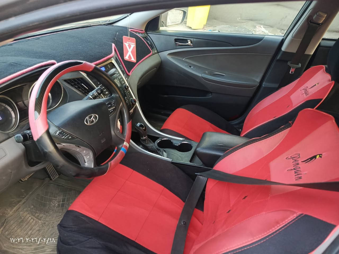 سوناتا موديل 2012 مكينه 2400 بيها 3 قطع صبغ بدون دواخل كفاله الدواخل محرك جديد مكفول بلادي رقم بغداد باسمي جاهزه السعر 95 عنوان بغداد الكرخ الغزاليه للاستفسار ع رقم ‏‪***********‬‏
