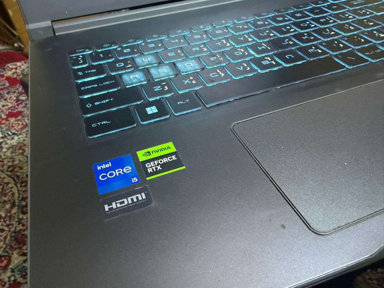 لابتوب العاب من MSI بمواصفاة قوية وممتازة لتشغيل الالعاب والمونتاج 
Cpu:i5 12450H 
Ram:8gb  قابل للتطوير 
Gpu Rtx2050 
Hard 512 ssd
يمتاز بشاشة FHD 144hz 
السعر 800 وبي مجال بسيط
مكاني بغداد بارك السعدون
لا يوجد توصيللل***
المشتري يجي يفحص وياخذ 
الجهاز شبه جديد استخدام شخصي وقليل 
رقم الهاتف 
*********** واتساب متوفر 
(رجاءً لحد يكسر بالسعر مشترينه ب950 ومصار فترة بسيطة ) بغداد, العراق
