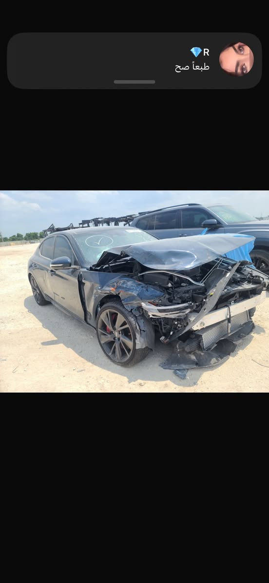 G70 SPORT PRESTIGE V6 2WD
حادث جاملغ بنيد 
ماشيه 22
اعلى فئه تجي داخل بقلاوه اسود واحمر و داتاشو وسماعات LEXION خزن مقاعد تدفئه وتبريد مقاعد وستيرن قياده ذاتيه الايمينت ذاتي لايت يعلى وينصى ويه الشارع وباقي المواصفات معروفه مال جينسس 
رقم بغداد بأسمي ومكانها دوره  
*********** 
السعر 220$وانسب وحده بخواتها ..
