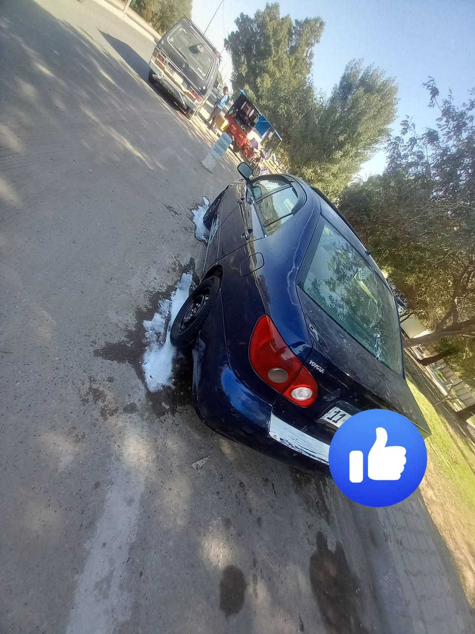 السلام عليكم
كورلا نحله وارد امريكي  2007s حادث امريكه بس جاملغ امامي بدون دواخل  ليبل واحد السياره كير مكينه تبريد لوك تخم تاير جديد فتحه شاشه رقم جديد بغداد هزه جديد السياره لوك بس جراد شويه ماشيه ١٨٠  السعر 90 وبيها شي قليل *********** وتساب
