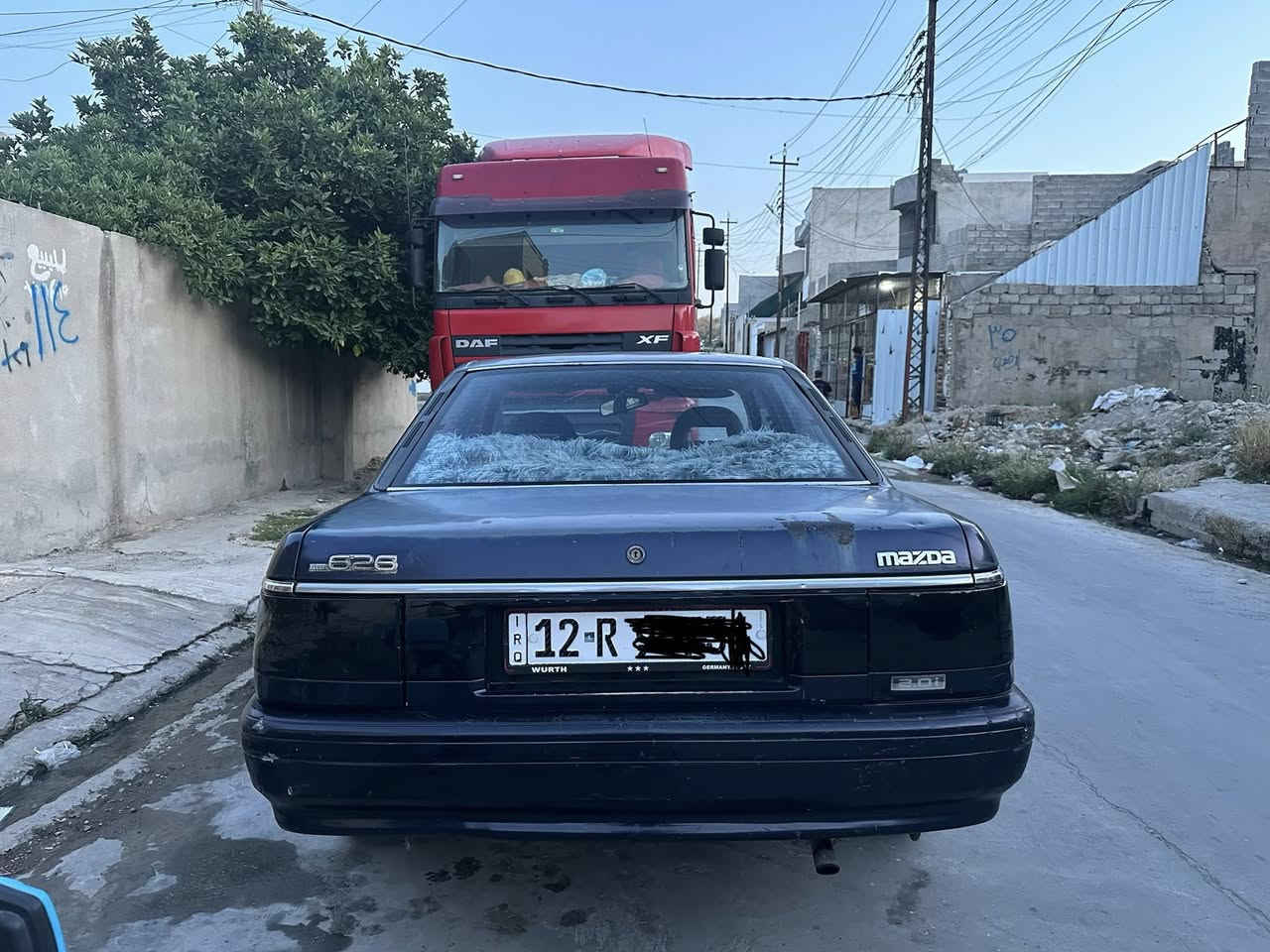 مازدا ٦٢٦ للبيع ٨ بخ  كير محرك شرط سنويه جديده كاربون موجود طخم تواير جدد وايرمنيه كلو شغال تبريد شغال شرط التحويل السعر ٣٢ 
*********** 
***********
