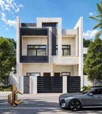 تصميم دار سكني في بغداد الجادرية .  تصميم المهندسة المعمارية براء الجن...