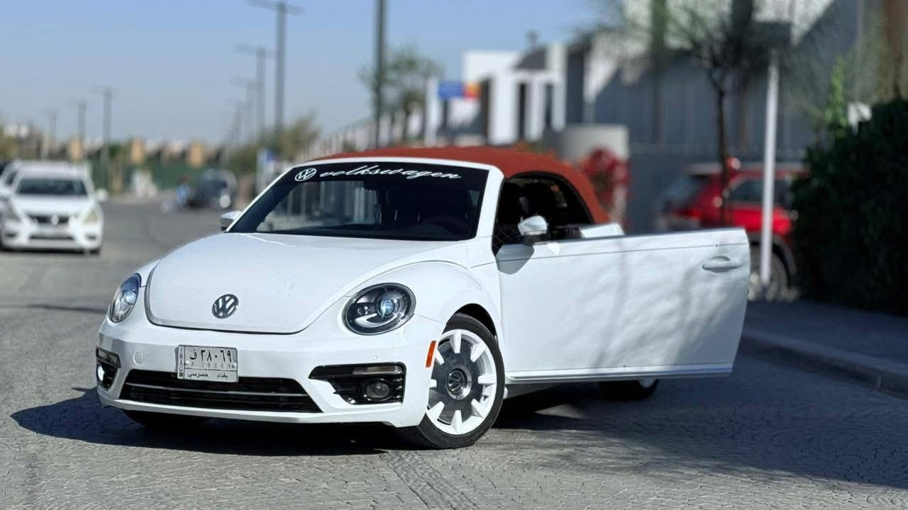 للبيع بيتل 2019 فول  1/1 لون مميزه وملفت وبلعافيه ع ياخذها
***********  للتفاصيل واتساب 

مكينه ٢٠٠٠تيربو 

المسافة المقطوعه ١٤٠الف km 

السعر ١٣٨

المواصفات:- 

١- كشنات جلد بقلاوه

٢-كشنات تدفئه تبريد 

٣-حساسات امامي خلفي 

٤-اوتو ستوب للحوادث 

٥-شاشه تدعم نضام الكار بلي وكامره  

٦-منضومه صوت نوع فندر مع دمام بلجنطه 

٧-لد محيطي وايضاً على مكان السماعه 

٨-رادار جانبي لتجاوز السيارت 

١٠-اوتو هالكراف للبلوجكتر 

١١- لايت زنوت وبلوجكتر ايضاً زنون  

١٢-بك ليت لد
 
١٣-بصمه 
 
السياره كل نقص مابيها غير تك من الكبات مكان السياره بغداد
