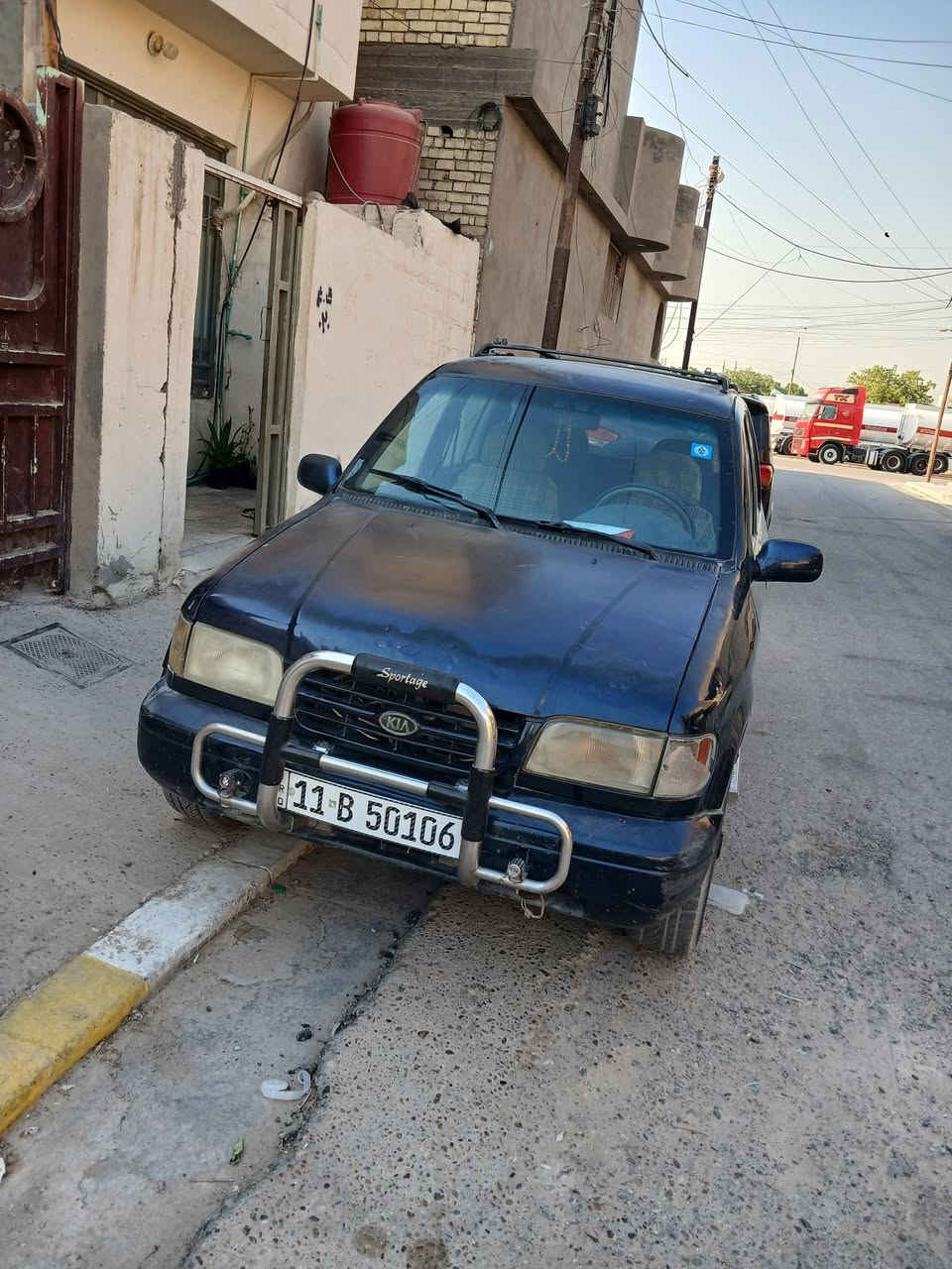 السلام عليكم سبورتج مديل 1994 مكفولة من الصبغ ولضرب 
ابلدي رقم انكليزي بغداد بسمي كير اوتماتيك سعر 42 او بيهة مجال حك الجية مكاني بغداد رقم ***********
