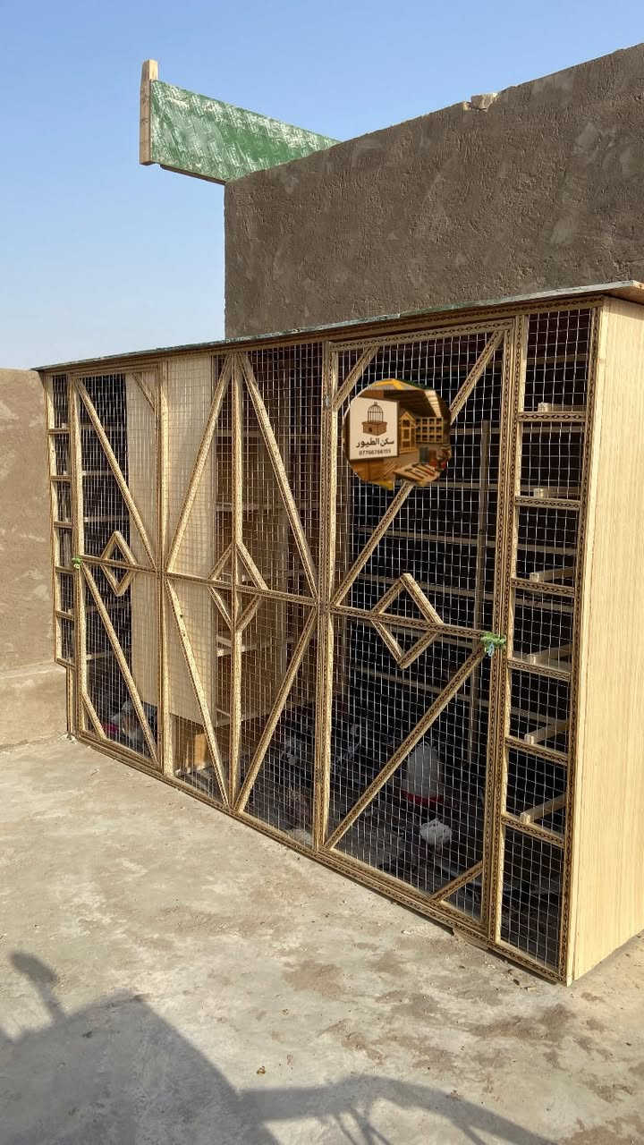 عنواني النجف الاشرف ***********
برج طيور يتفصخ وينشد

نعمل حسب الطلب واي تصميم يعجبكم 

الارتفاع 175cm

الطول 300cm 

النزال  120cm

  

المكان النجف ☎️ للتواصل⁩ :***********

#قفص_طيور #طيور_المرجان #مستلزمات_الطيور #كوكتيل #ببغاء   -#

