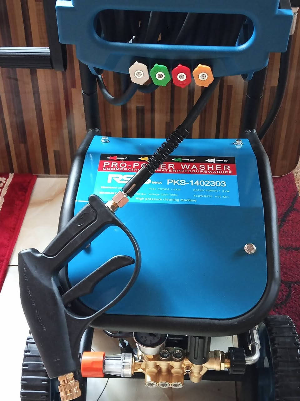 جديد / المجمع الألماني للأجهزة المنزلية/ للحجز و للأستفسار/***********
تم بحمد الله/ وصول فاره غسل صناعي بإله أمتياز إيطالي/ 380 بار/ 220 فولت/ 1800 واط/بكرة صوندة 15 متر كتان وسيم مسلح حديد/ مسدس حجم انج كوالتي عالي/ مع نظام ال كوكرليز /  مع أربع نوزلات/ سهلة الاستخدام عربه مع أربع أطارات / شرط بإله/ موضح بصورة /سعر الجهاز 140 ألف/ للحجز و للأستفسار مراسله الصفحة  واتساب/ ***********
***********
