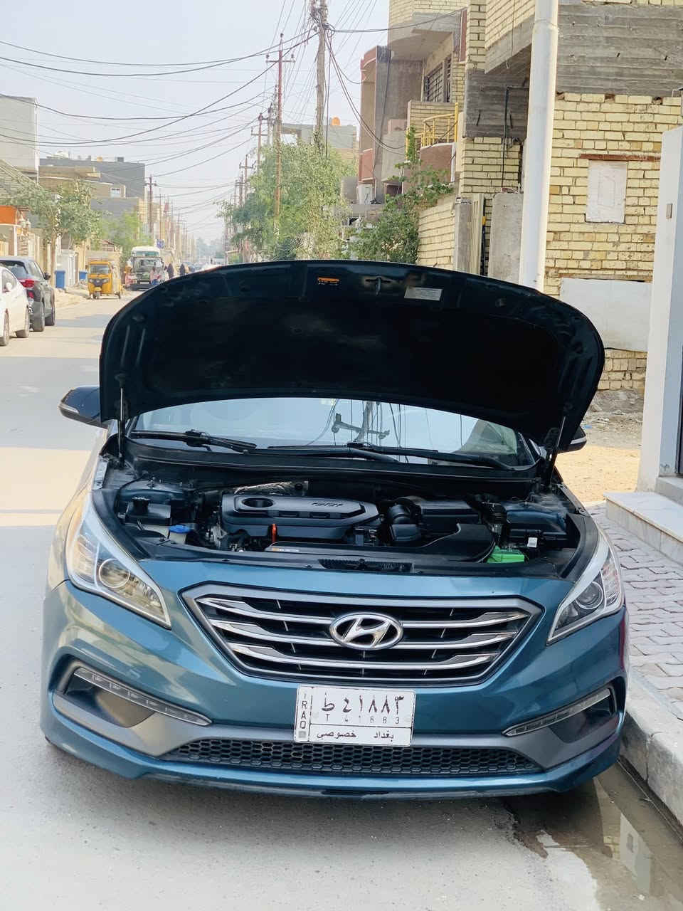 سلام عليكم
سوناتا 2015 وارد امريكي ضربتها مثل ماموضح يمك سيارة محرك GDI سيارة سبورت مناقصها اي شي اخذها ربع ماذب عليها كامل من كلشي 
📌كشنات امامي كهرباء
📌3تحكات (ايكو-سبورت-نورمل)
📌اشاير بلمري
📌ماشيه 120433km
📌تبريد ثلاجة
السيارة كلشي بيها جديد ونظيف ماتعب الجناي 
📌شاشة اعطال 
📌تحكمات ستيرن
📌تحكم انارة داخليه
السيارة بيها صبغ دعاميات اثر جراد والصور موجودة 
اي استفسار 
***********
