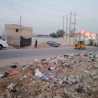 قطعة للبيع  بغداد جسر ديالى القديم العريفية قرب تل الرشاد المساحة ٢٠٠م...