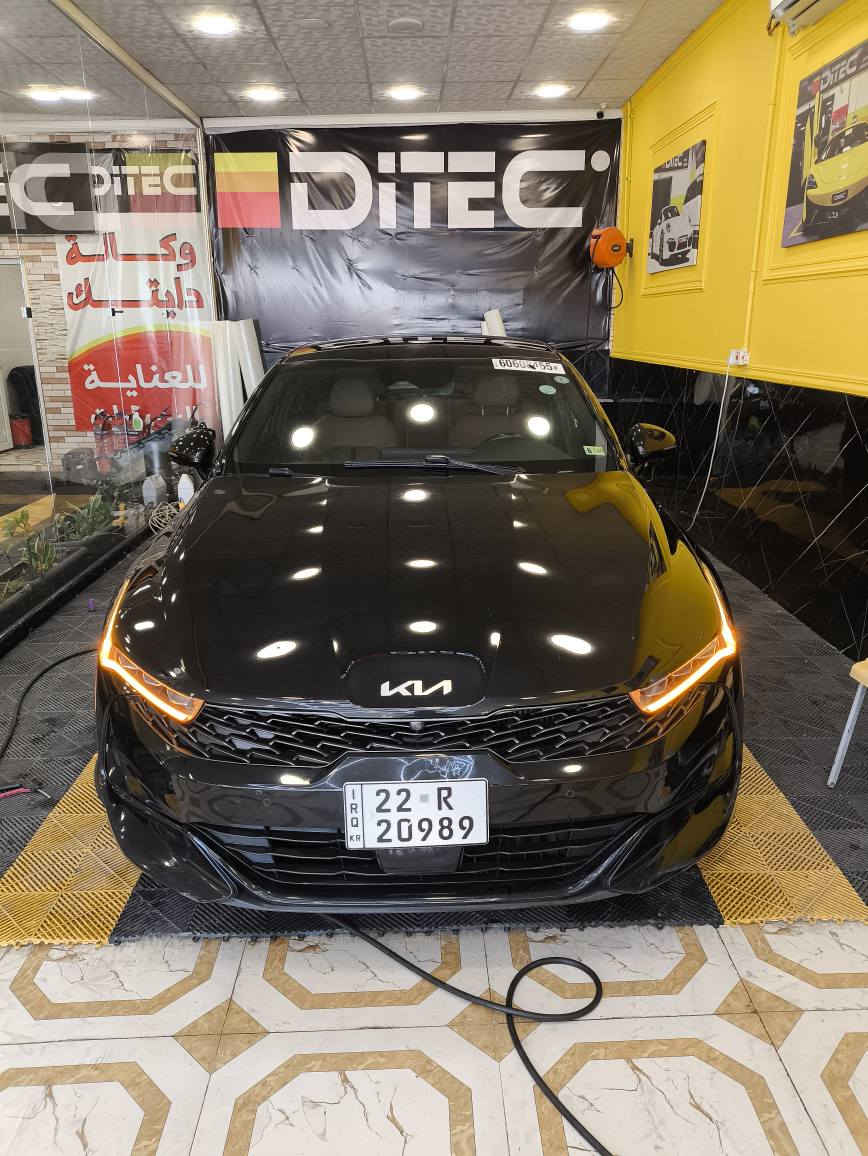 كي فايف جي تي 2500 توربو موديل 2023 
ماشية 71 الف مايل 
مكفولة من الصبغ و التبديل فقط دعامية خلفية نفس اللون اصلية 
فول مواصفات 1/1 أعلى فئة كاميرات محيطية و داخل مشمشي 
رقم اربيل بأسمي مكاني البصرة 
السعر 205 و بيها مجال جداً بسيط .
اي استفسار *********** البصرة, العراق
