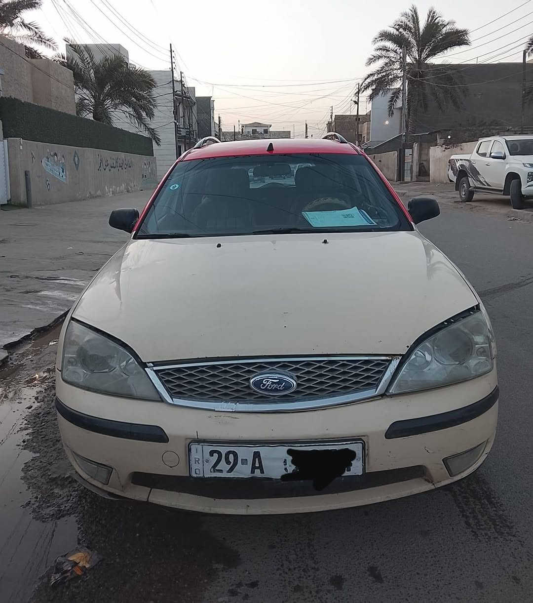 السلام عليكم سيارة للبيع فورد مونديو ستيشن خصوصي ٢٠٠٧ كير ومكينة كامري كير اوتوماتيك سيارة قوية وخير من الله السعر ٤٥ ورقة وبيها مجال للاستفسار الاتصال على هذا الرقم ***********
