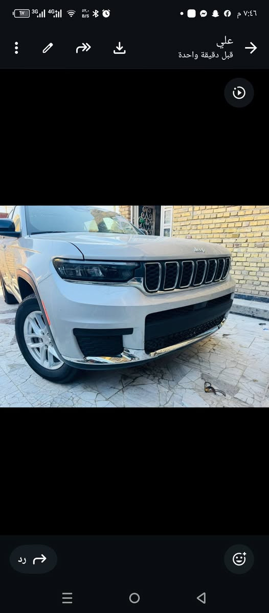 سلام عليكم جيب لاريدو 24 رقم شهداء بغداد
بيه بارد خفيف الجاملق الامامي سياره كلش حلوه 

السيارة موجودة في الناصريه***********
