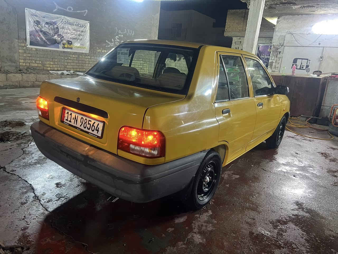 السلام عليكم للبيع سايبا 2022 رقم بغداد باسمي مصفره هيئه وغرامات رقم دولي بيهه باب سايق شبر صبغ بدون ضربه والباقي كفاله عامه  سياره جديده وع وضع الشركه محرك كير صدر تبريد ع وضع  الشركه تخم تاير جديد مكان بغداد للاستفسار 
***********
